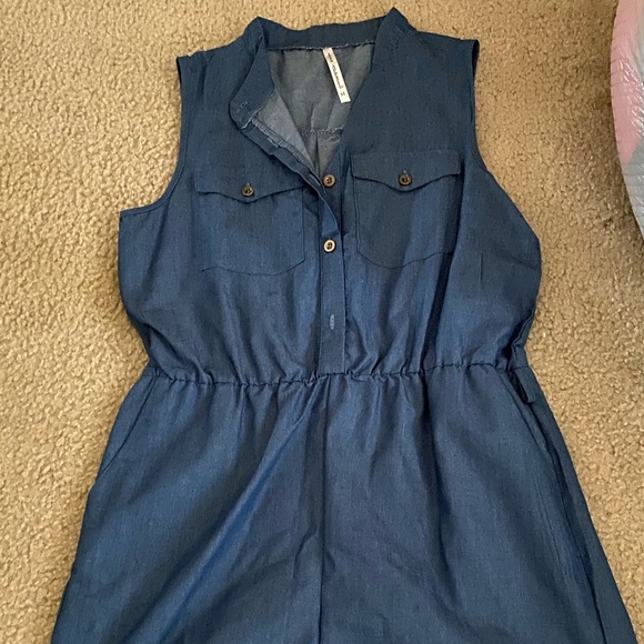 icon apparel Pants - Denim romper